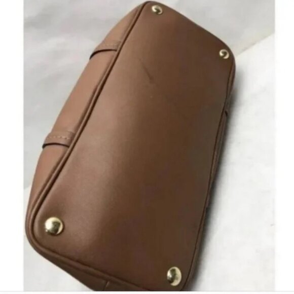 Coach Tan Satchel Bag. ** SEE PHOTOS - Picture 4 of 12